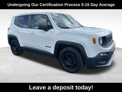 White 2017 Jeep Renegade Sport for sale in Berlin, NJ
