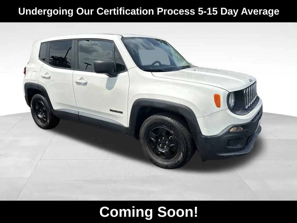 White 2017 Jeep Renegade Sport for sale in Berlin, NJ