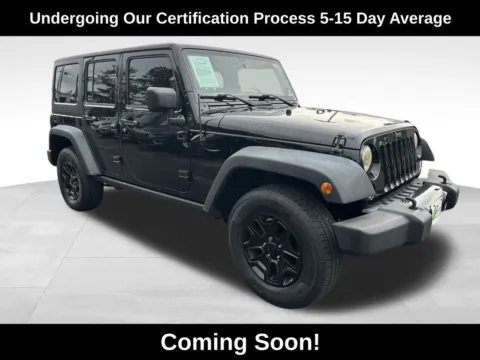 Black 2015 Jeep Wrangler Unlimited Willys for sale in Berlin, NJ
