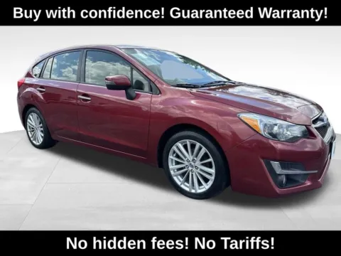 Red 2015 Subaru Impreza 2.0i Limited for sale in Berlin, NJ