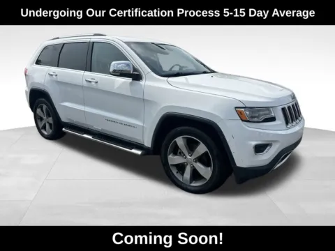 White 2015 Jeep Grand Cherokee Limited for sale in Berlin, NJ