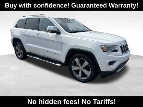 White 2015 Jeep Grand Cherokee Limited for sale in Berlin, NJ