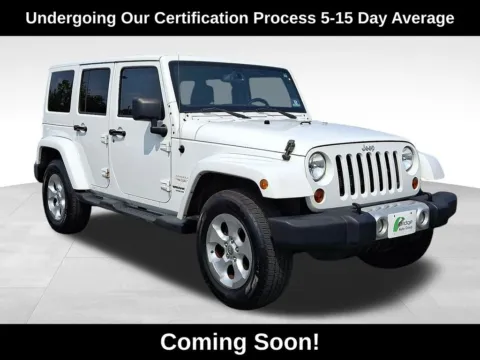 White 2013 Jeep Wrangler Unlimited Sahara for sale in Berlin, NJ