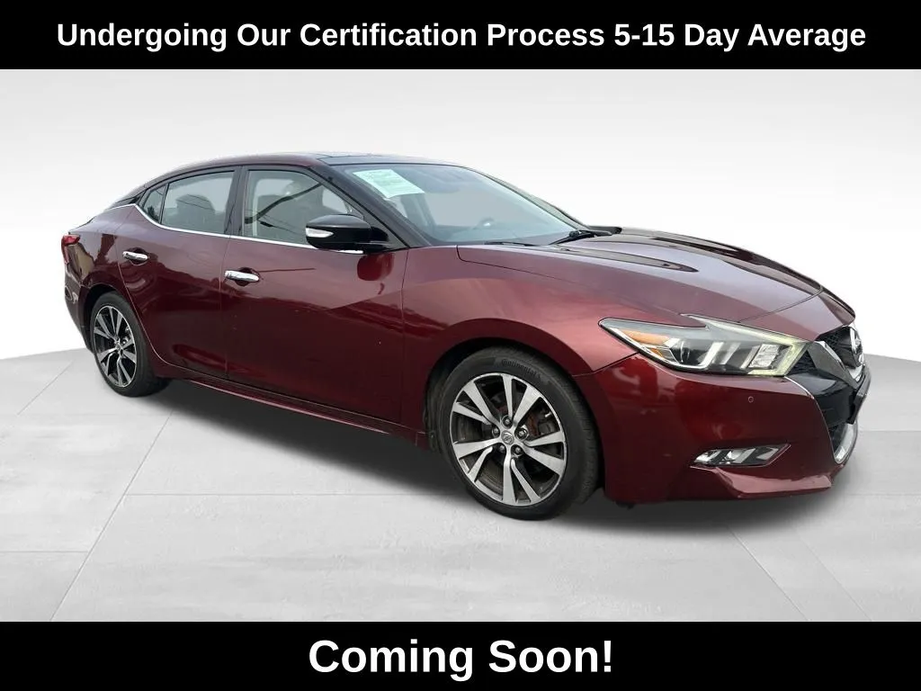 Red 2016 Nissan Maxima 3.5 SL for sale in Berlin, NJ