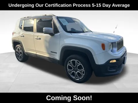 White 2017 Jeep Renegade Limited for sale in Berlin, NJ