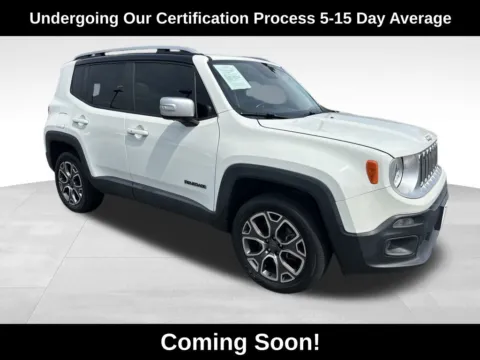 White 2017 Jeep Renegade Limited for sale in Berlin, NJ