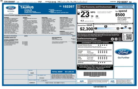 Gray 2015 Ford Taurus SEL for sale in Berlin, NJ