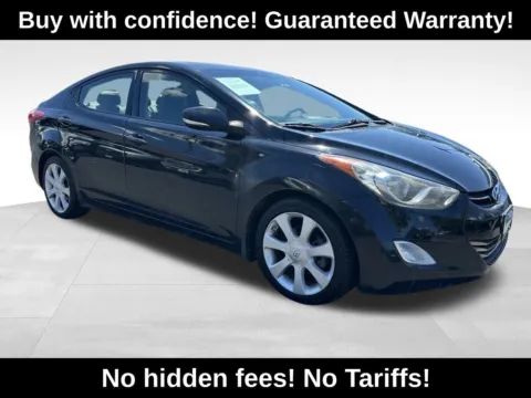 Black 2013 Hyundai Elantra Limited for sale in Berlin, NJ