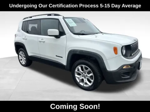 White 2015 Jeep Renegade Latitude for sale in Berlin, NJ