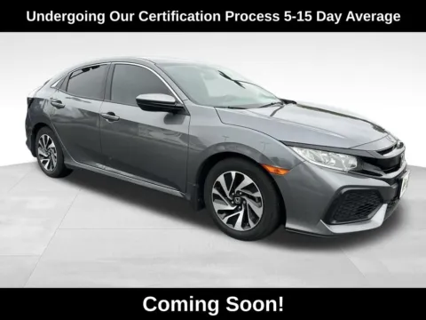 Gray 2018 Honda Civic LX for sale in Berlin, NJ