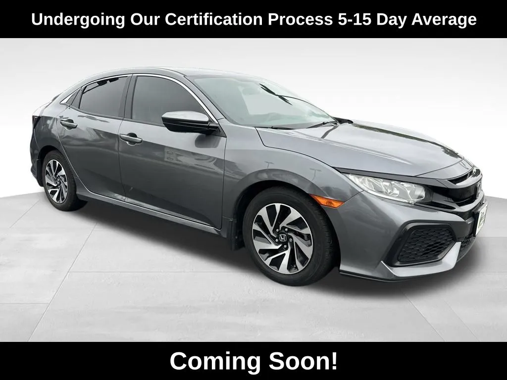 Gray 2018 Honda Civic LX for sale in Berlin, NJ