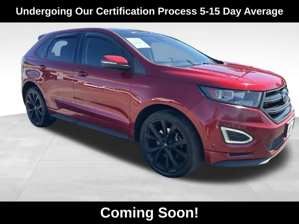 Red 2015 Ford Edge Sport for sale in Berlin, NJ