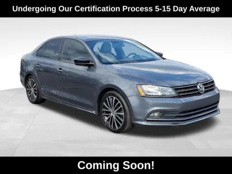 Gray 2015 Volkswagen Jetta 1.8T Sport for sale in Berlin, NJ