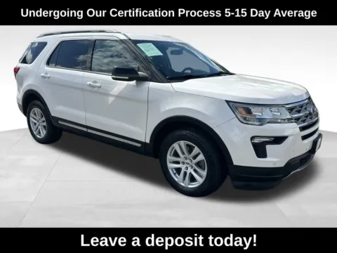 White 2018 Ford Explorer XLT for sale in Berlin, NJ