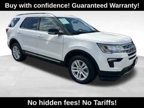 White 2018 Ford Explorer XLT for sale in Berlin, NJ
