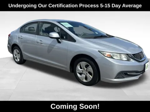 Silver 2013 Honda Civic LX for sale in Berlin, NJ