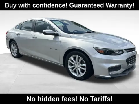 Silver 2016 Chevrolet Malibu LT for sale in Berlin, NJ
