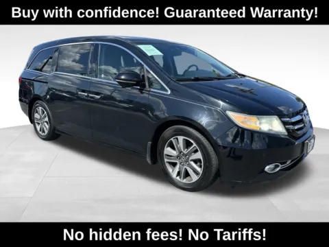 Black 2016 Honda Odyssey Touring for sale in Berlin, NJ