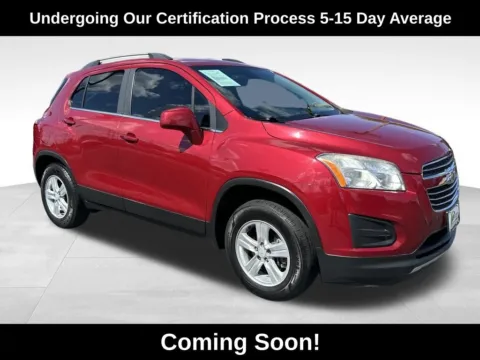 Red 2015 Chevrolet Trax LT for sale in Berlin, NJ