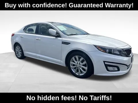 White 2015 Kia Optima EX for sale in Berlin, NJ