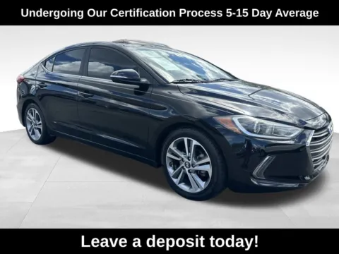 Black 2018 Hyundai Elantra Limited for sale in Berlin, NJ