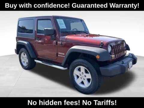 Red 2010 Jeep Wrangler Sport for sale in Berlin, NJ