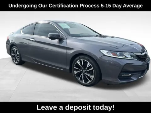 Gray 2017 Honda Accord EX-L for sale in Berlin, NJ