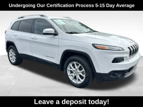 White 2015 Jeep Cherokee Latitude for sale in Berlin, NJ