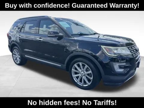 Black 2017 Ford Explorer Limited for sale in Berlin, NJ
