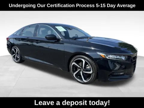 Black 2019 Honda Accord Sport 2.0T for sale in Berlin, NJ