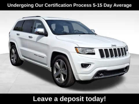 White 2015 Jeep Grand Cherokee Overland for sale in Berlin, NJ