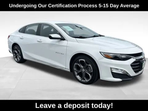 White 2023 Chevrolet Malibu LT for sale in Berlin, NJ