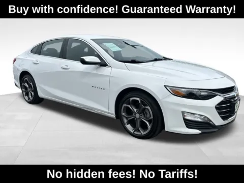 White 2023 Chevrolet Malibu LT for sale in Berlin, NJ