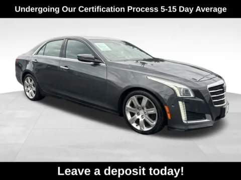 Gray 2015 Cadillac CTS 3.6L Premium for sale in Berlin, NJ