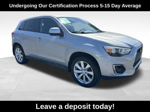 Silver 2015 Mitsubishi Outlander Sport ES for sale in Berlin, NJ