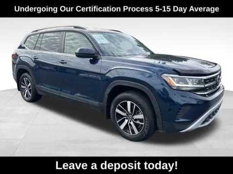 Blue 2022 Volkswagen Atlas 2.0T SE for sale in Berlin, NJ