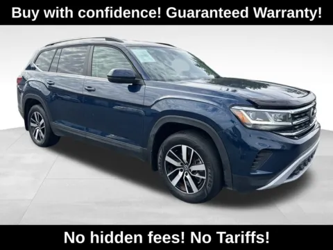 Blue 2022 Volkswagen Atlas 2.0T SE for sale in Berlin, NJ