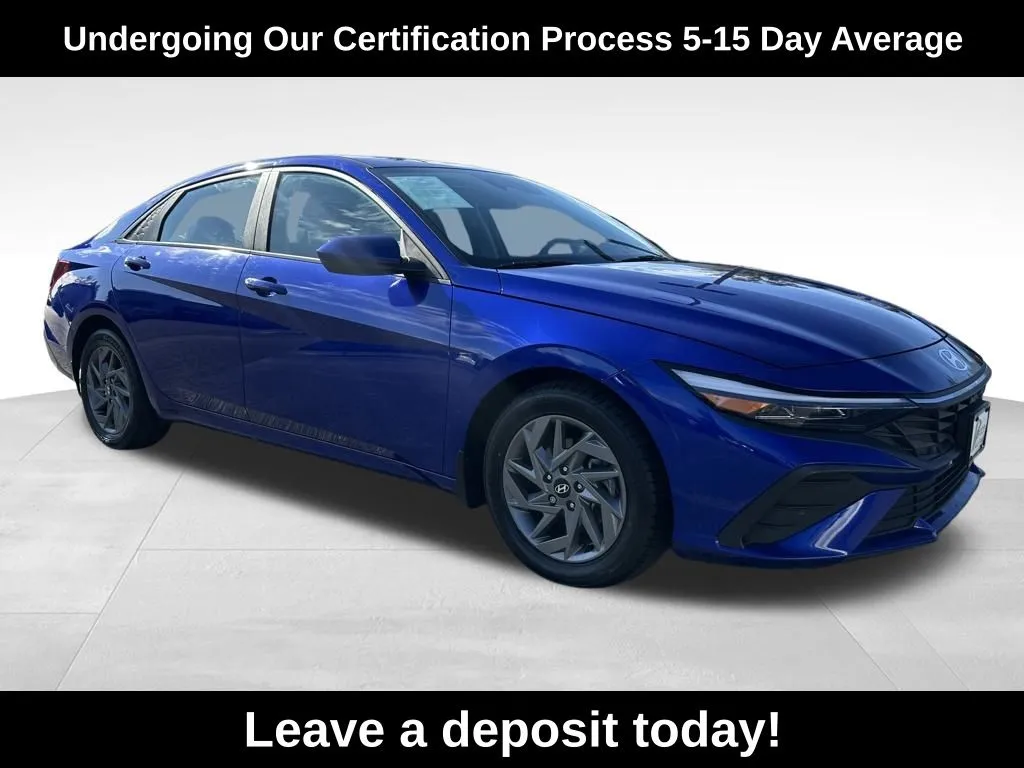 Blue 2024 Hyundai Elantra SEL for sale in Berlin, NJ