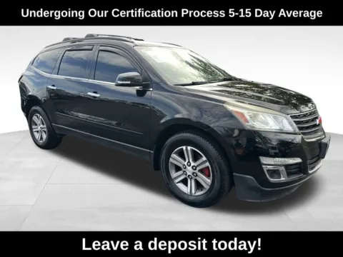 Black 2016 Chevrolet Traverse LT for sale in Berlin, NJ