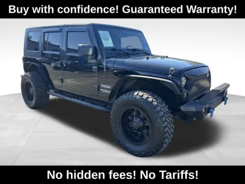 Black 2014 Jeep Wrangler Unlimited Sport for sale in Berlin, NJ