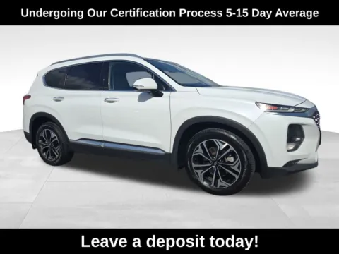 White 2020 Hyundai Santa Fe SEL for sale in Berlin, NJ