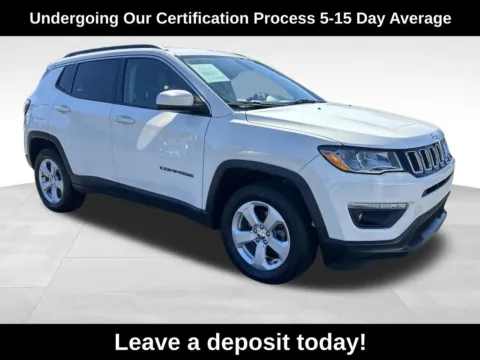 White 2018 Jeep Compass Latitude for sale in Berlin, NJ
