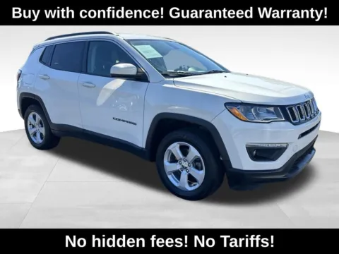 White 2018 Jeep Compass Latitude for sale in Berlin, NJ