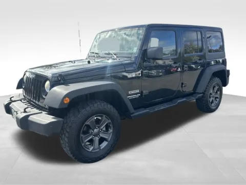 Another view of 2014 Jeep Wrangler Unlimited Sport for sale in Berlin, NJ at Bridge Auto Group