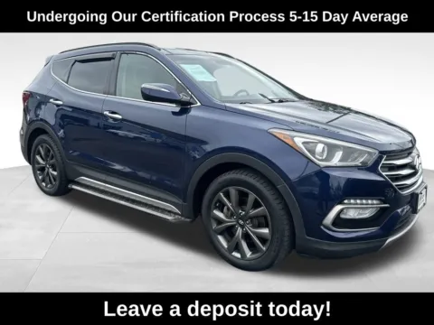 Blue 2018 Hyundai Santa Fe Sport 2.0T Ultimate for sale in Berlin, NJ
