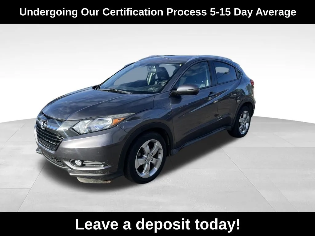 Gray 2016 Honda HR-V EX-L for sale in Berlin, NJ