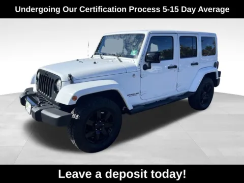 White 2014 Jeep Wrangler Unlimited Altitude for sale in Berlin, NJ