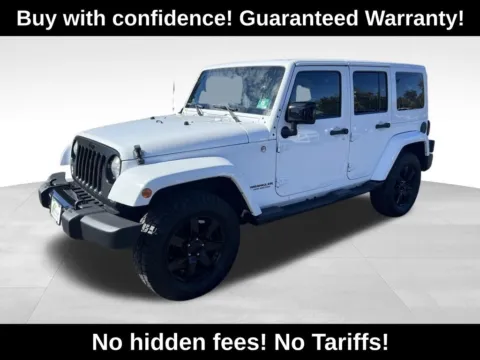 White 2014 Jeep Wrangler Unlimited Altitude for sale in Berlin, NJ
