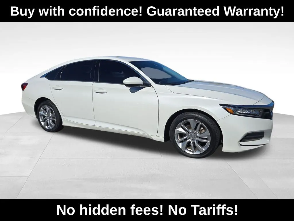 White 2018 Honda Accord LX for sale in Berlin, NJ