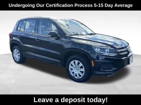Black 2017 Volkswagen Tiguan 2.0T S for sale in Berlin, NJ